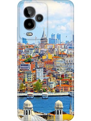 Egstech General Mobile Gm 24 Pro Kılıf Desenli Esnek Silikon Temalı Istanbul