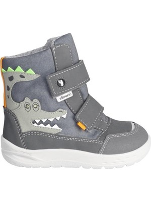 Rıcosta Nevis Geniş Kalıp Sympatex Erkek Çocuk Işıklı Cırtlı Kar Botu 6601003-1 (23-26)