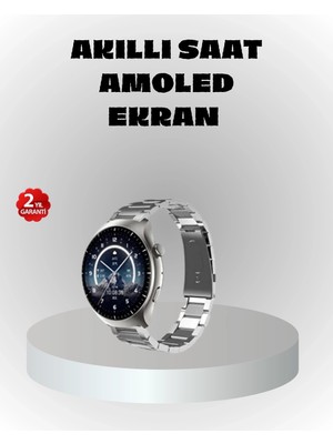 Ceylan Adam Nfc Destekli Akıllı Saat – Kablosuz Şarj & Sesli Arama Özelliği