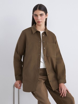 Lc Waikiki Yeni Sezon Kadife Kadın Gömlek Tunik