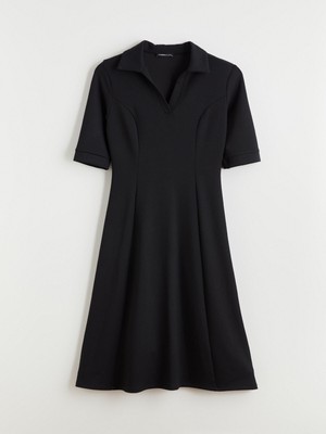 Lc Waikiki Yeni Sezon Polo Yaka Belden Oturtmalı Elbise