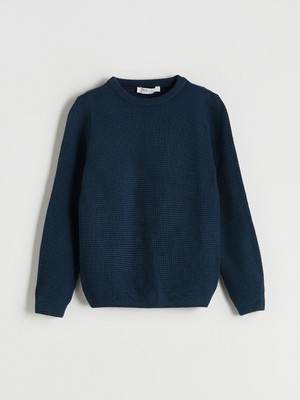 Lc Waikiki Yeni Sezon Bisiklet Yaka Erkek Çocuk Triko Kazak