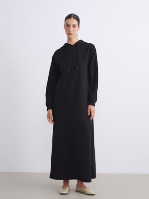 Lc Waikiki Yeni Sezon Kapüşonlu Sweatshirt Elbise