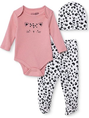 Hellobaby Yenidoğan Body-Patikli Alt-Şap