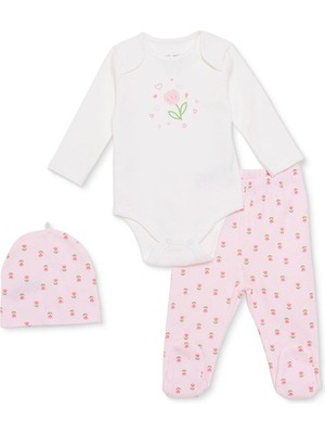 Hellobaby Yenidoğan Body-Patikli Alt-Şap