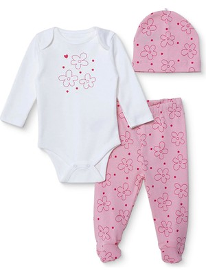 Hellobaby Yenidoğan Body-Patikli Alt-Şap