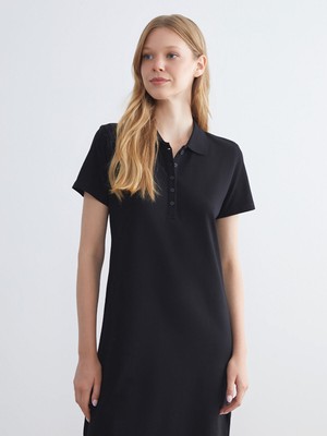 Lc Waikiki Yeni Sezon Polo Yaka A Kesim Elbise