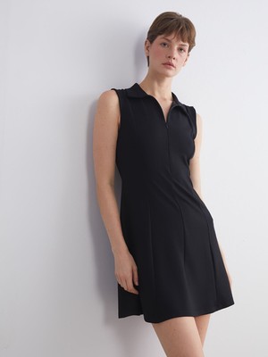 Lc Waikiki Yeni Sezon Polo Yaka A Kesim Mini Elbise