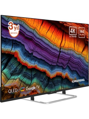 Grundig 65 GQ 800A 65" 164 Ekran Uydu Alıcılı 4K Ultra HD Google Smart QLED TV