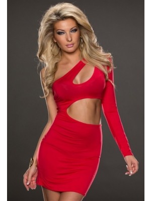 Pileli Store Pilelistore  B100877 Özel Kesim Mini Elbise