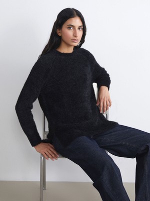 Lc Waikiki Yeni Sezon Bisiklet Yaka Kadın Triko Tunik