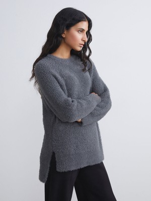 Lc Waikiki Yeni Sezon Bisiklet Yaka Kadın Triko Tunik