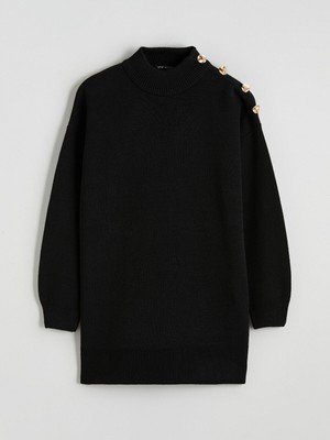 Lc Waikiki Yeni Sezon Dik Yaka Kadın Triko Tunik