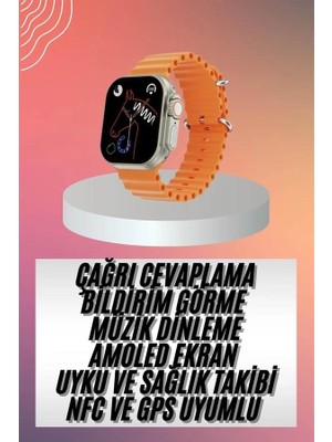 Ceylan Adam Akıllı Saat Ultra Android & Ios Uyumlu Arama Bildirim Özellikli