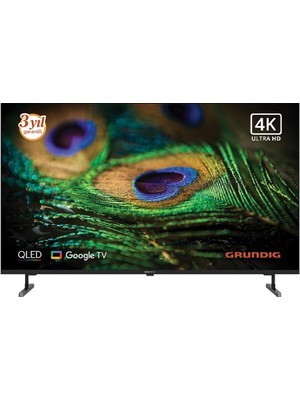 Grundig 55GQ750A 55'' 139 Ekran Uydu Alıcılı  4K Ultra HD Google Smart QLED TV
