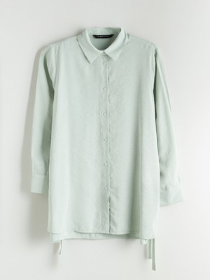 Lc Waikiki Yeni Sezon Modal Karışımlı Oversize Kadın Gömlek Tunik