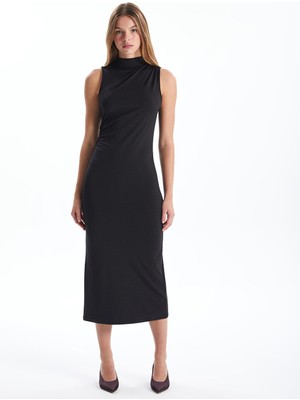 Lc Waikiki Yeni Sezon Dik Yaka Elbise