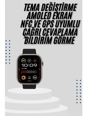 Ceylan Adam Akıllı Saat Uyku ve Sağlık Takibi Gps Uyumlu Tema Değiştirme