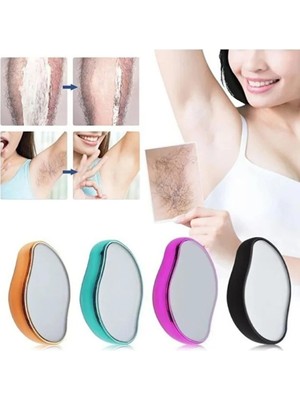 Kristal Epilasyon Taşı – Ağrısız Tüy Alma Aparatı | Kadın & Erkek Için Cilt Dostu Epilasyon