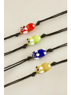 Bijuteri Net Köpek Cam Bileklik