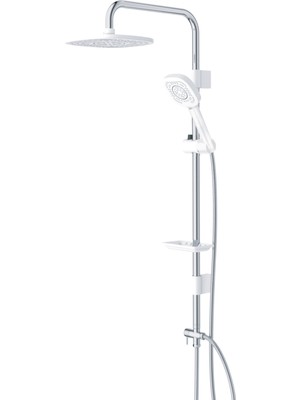 Coral Soft Tepe Başlıklı Duş Sistemi Seti