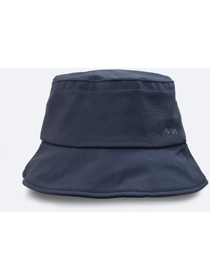 AVVA Erkek Antrasit Baskılı %100 Pamuk Bucket Şapka A41Y9207