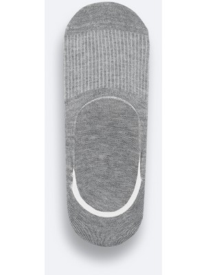Avva Erkek Gri Bambu Babet Çorap A51Y8500