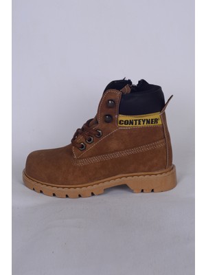 Walkway Conteyner 921 F Tarçın Nubuk Kaymaz Unisex Çocuk Bot