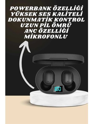 Ceylan Adam Dijital Göstergeli Kulaklık ve 7 Kordonlu Akıllı Saat Android ve Ios Uyumlu Uyku Takibi Sesli Görüşme