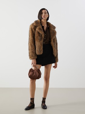 Lc Waikiki Yeni Sezon Beli Fermuarlı Tüvit Kadın Şort Etek