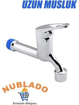 Nublado Aç Kapa Uzun Musluk Lavabo Banyo Mutfak Musluğu Bahçe Çeşmesi Klasik Musluk Tek Çıkışlı Batarya