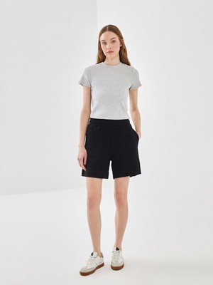 Lc Waikiki Yeni Sezon Beli Lastikli Kadın Şort