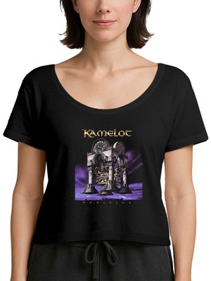 Z zepplin Kamelot Dominion Siyah Kadın Tişört
