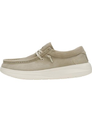 Hey Dude Wally Comf Suede Erkek Ayakkabı - Taş Grisi
