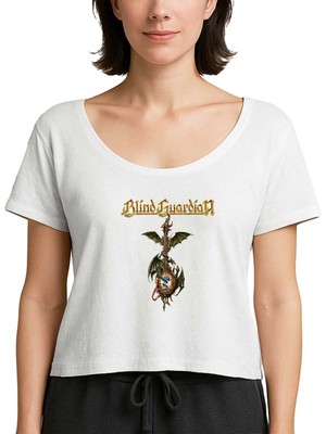Z zepplin Blind Guardian Imaginations From The Other Side Beyaz Kadın Tişört