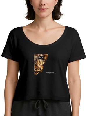 Z zepplin Moonspell Lusitanian Metal Siyah Kadın Tişört