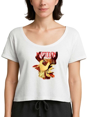 Z zepplin Mastodon The Hunter Beyaz Kadın Tişört