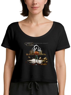 Zepplin Giyim Coheed And Cambria No World For Tomorrow Siyah Kadın Tişört