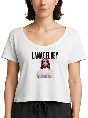 Z zepplin Lana Del Rey Born To Die Beyaz Kadın Tişört