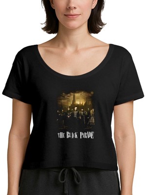 Z zepplin My Chemical Romance The Black Parade Siyah Kadın Tişört