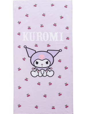 Lc Waikiki Yeni Sezon Kuromi Baskılı Kadın Plaj Havlusu 75X150 cm