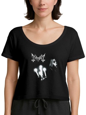 Z zepplin Mayhem Live In Leipzig Siyah Kadın Tişört