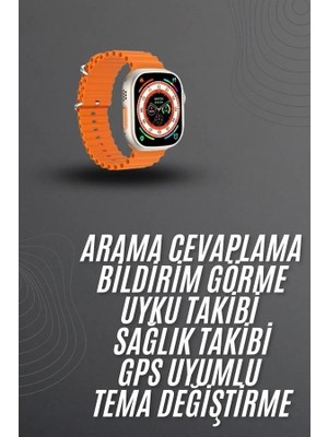 Ceylan Adam Akıllı Saat Arama Cevaplayan Bildirim Görme Yeni Nesil Bluetooth Bağlantılı