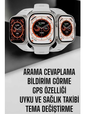 Ceylan Adam Akıllı Saat Nabız Ölçebilen Yeni Nesil Gps ve Adımsayar Özelliği
