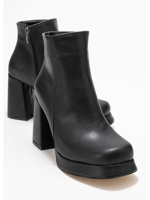 Ccway Kadın Platform Taban Bot SİYAH CİLT