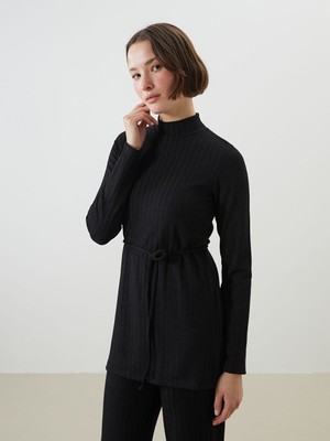 Lc Waikiki Yeni Sezon Dik Yaka Dokulu Kadın Tunik