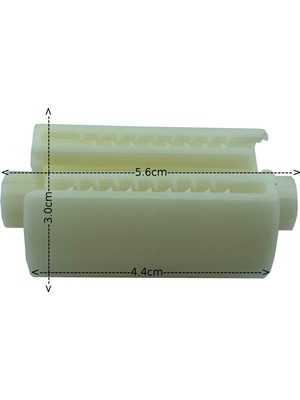 erfleks 50mm Ahşap Jaluzi Tüp Beyaz - JPY0029