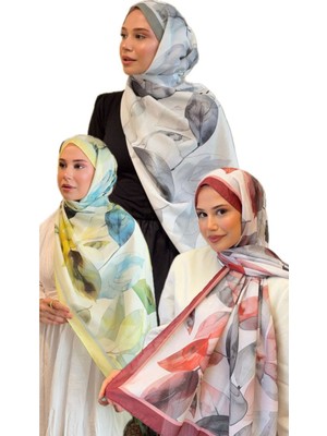 Mira İpek Pamuk Soft Şal Seti 3lü Kutulu Pamuk Soft Şal Hediye Seti