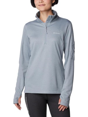 Columbia Columbıa W Park Vıew Grıd Fleece Half Zıp AK5782-032 S Women