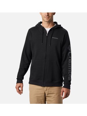 Columbia Columbıa Logo Fleece Full Zıp EM0368-010 M Men